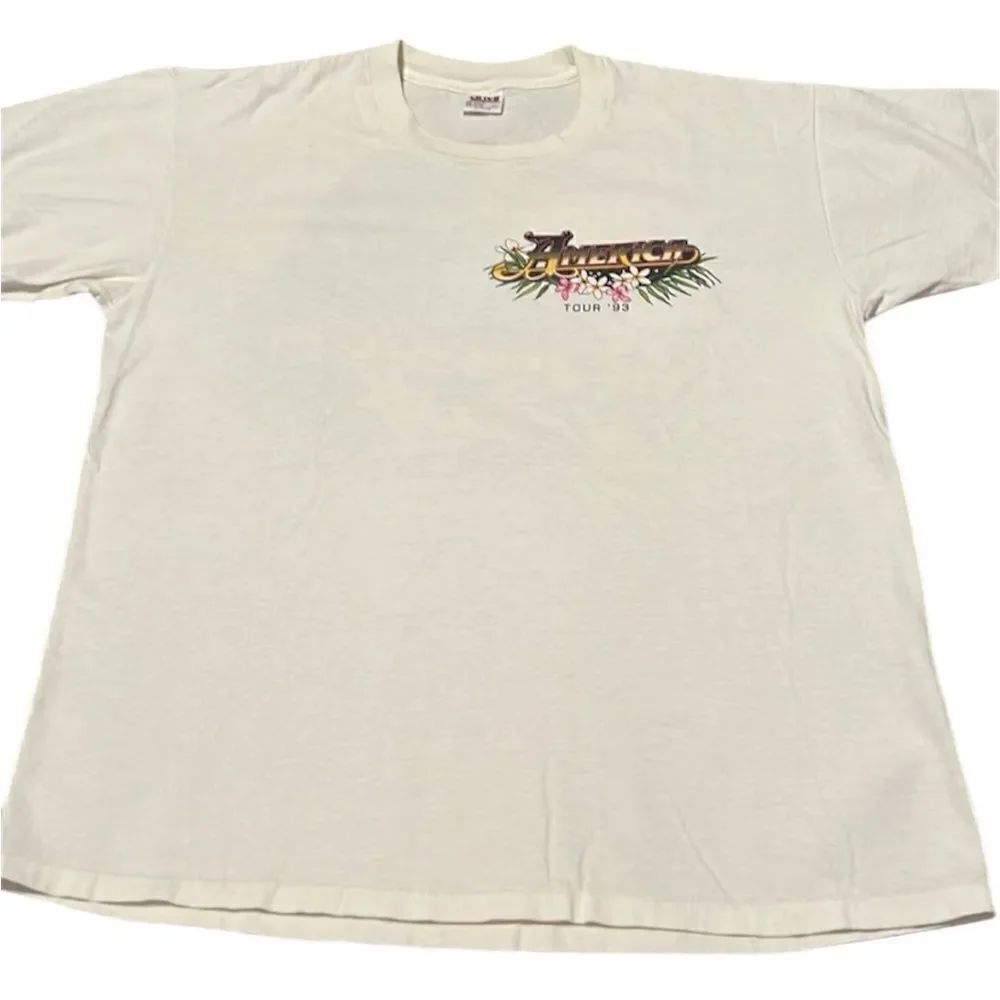 Vintage authentic 1993 America concert T-shirt size XL short sleeve GVC
